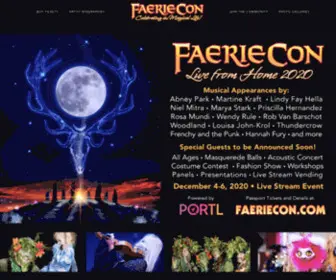 Faeriecon.com(International Faerie Convention) Screenshot