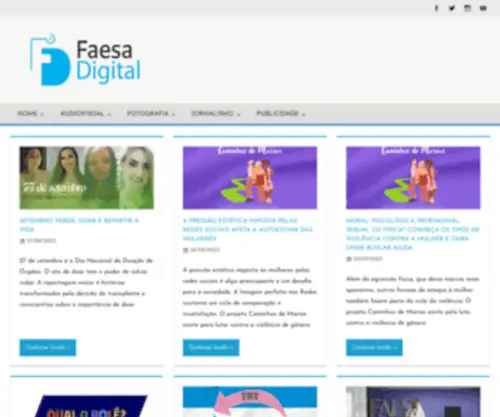 Faesadigital.com(Faesadigital) Screenshot