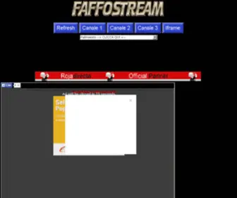 Faffostream.org(Rojadirecta) Screenshot