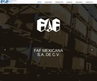 Fafmexicana.com(FAF) Screenshot