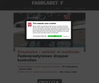 Fagbladet3F.dk(Fagbladet 3F) Screenshot