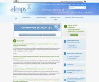 Fagg-AFMPS.be(AFMPS) Screenshot