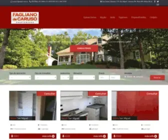 Faglianodecaruso.com.ar(Casa Central) Screenshot