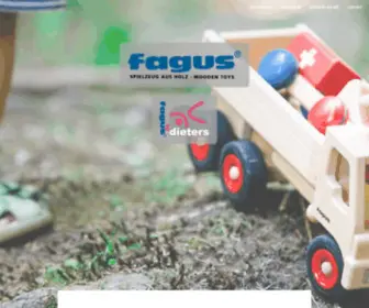 Fagus-Holzspielwaren.de(Fagus®) Screenshot