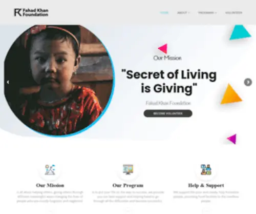 Fahadkhanfoundation.org(Fahad Khan Foundation) Screenshot