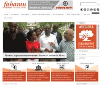 Fahamu.org(Fahamu) Screenshot