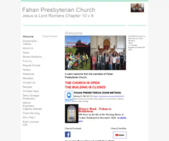 Fahanchurch.org(Fahan Presbyterian Church) Screenshot