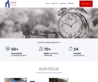 Faharilimited.co.ke(Fahari Services ltd) Screenshot
