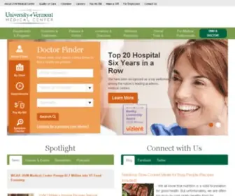 Fahc.org(Fletcher Allen Health Care) Screenshot