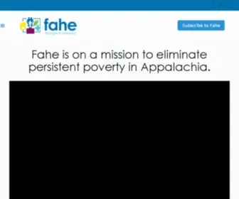 Fahe.org(Fahe is building the American Dream) Screenshot