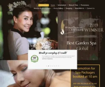 Fahlanna.com(Fah Lanna Spa) Screenshot