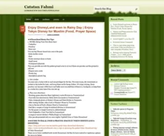 Fahmifahim.com(Catatan Fahmi) Screenshot