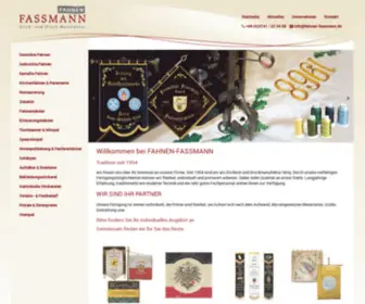 Fahnen-Fassmann.de(Fahnen Fassmann) Screenshot