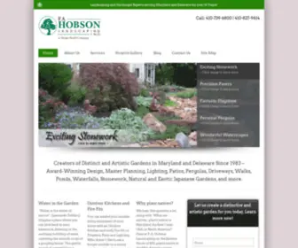 Fahobsonlandscaping.com(Hobson Landscaping Inc) Screenshot