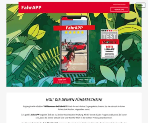 Fahrapp.de(Hol' dir deinen Führerschein) Screenshot
