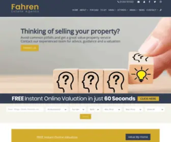 Fahren.co.uk(Estate Agents in Bournemouth) Screenshot