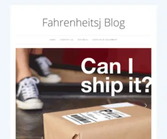 Fahrenheitsj.com(Fahrenheitsj Blog) Screenshot