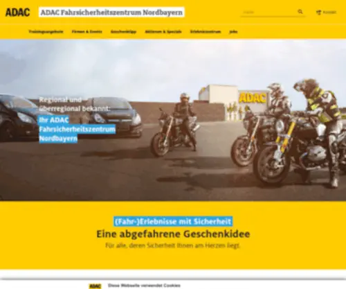 Fahrerlebnis-Bayern.de(Fahrsicherheitstraining und Events) Screenshot