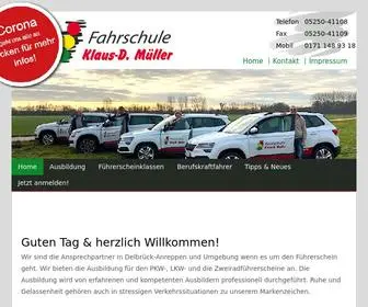 Fahrmitklaus.de(Deine Fahrschule in Anreppen) Screenshot