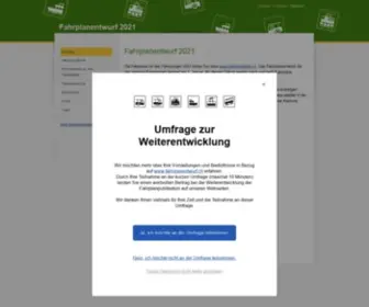 Fahrplanentwurf.ch( Einstieg) Screenshot