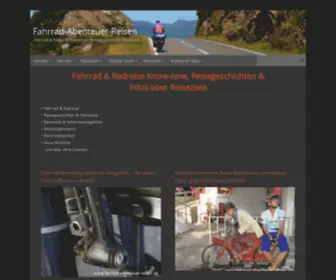 Fahrrad-Abenteuer-Reisen.de(Fahrrad & Radreise Know) Screenshot