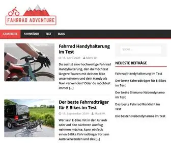 Fahrrad-Adventure.de(FAHRRAD ADVENTURE) Screenshot