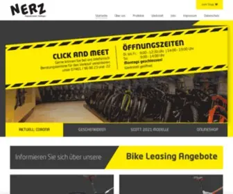 Fahrrad-Nerz.de(Startseite) Screenshot