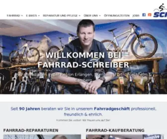 Fahrrad-SChreiber.de(E-Bikes günstig kaufen beim Bike-Center-Schreiber) Screenshot