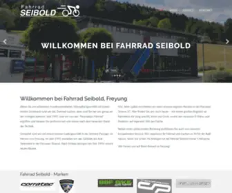 Fahrrad-Seibold.de(Fahrrad Seibold) Screenshot