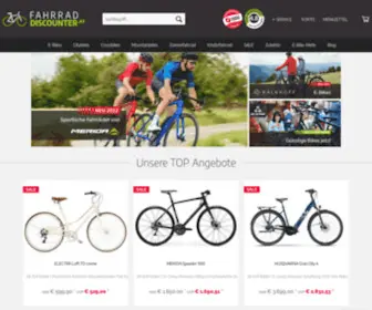 Fahrraddiscounter.at(Top Marken) Screenshot