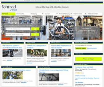 Fahrradhaendler-Verzeichnis.com(Informationsportal zum Thema Fahrrad) Screenshot