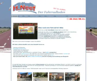 Fahrradladen-Neef.de(Startseite) Screenshot