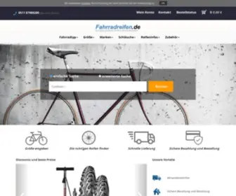 Fahrradreifen.de(Für Deutschland) Screenshot