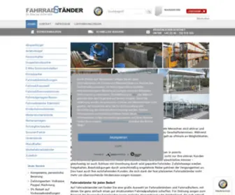 Fahrradstaender.net(Fahrradständer) Screenshot