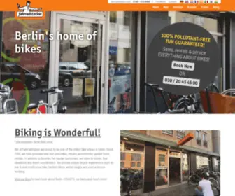 Fahrradstation.com(Fahrradstation Berlin Bike shop) Screenshot