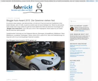 Fahrrueckt.de(Fahrrückt) Screenshot