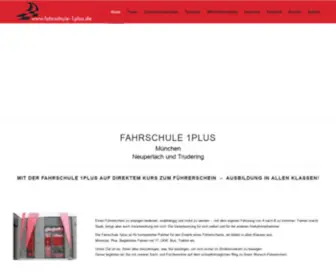 Fahrschule-1Plus.de(Fahrschule 1plus) Screenshot