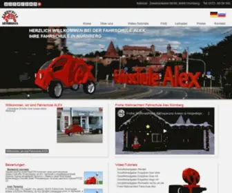 Fahrschule-Alex.com(Fahrschule Alex Nürnberg) Screenshot