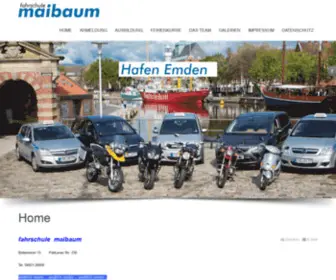 Fahrschule-Maibaum.de(Führerschein Fahrerlaubnis Auto) Screenshot