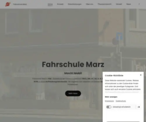 Fahrschule-Marz.de(Fahrschule Marz) Screenshot