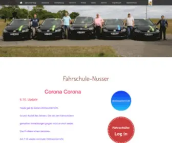 Fahrschule-Nusser.de(Fahrschule nusser mit 5 filialen in paderborn und umgebung) Screenshot