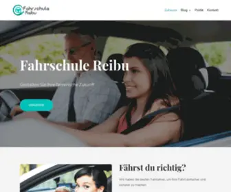 Fahrschule-Reibu.de(Fahrschule REIBU Hamburg mit Online) Screenshot