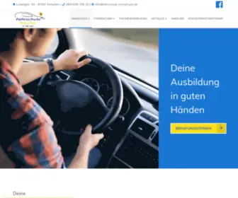 Fahrschule-Ronnyfrueh.de(Allgäu) Screenshot