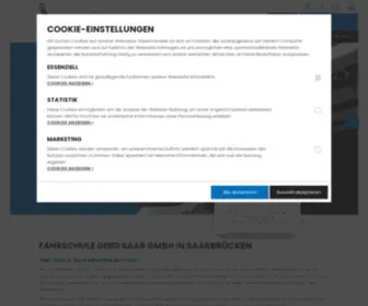 Fahrschule-Saar.com(Fahrschule Saarbrücken) Screenshot