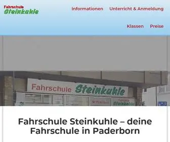 Fahrschule-Steinkuhle.de(Fahrschule Steinkuhle in Paderborn) Screenshot