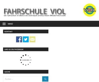 Fahrschule-Viol.de(Fahrschule Viol) Screenshot