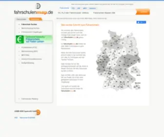 Fahrschulenmap.de(Fahrschulen Katalog) Screenshot