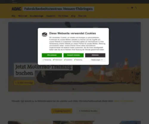 Fahrtraining.de(Mit Spaß zu mehr Fahrsicherheit) Screenshot