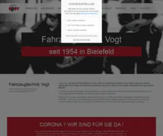 Fahrzeugtechnik-Vogt.de(Fahrzeugtechnik Vogt) Screenshot