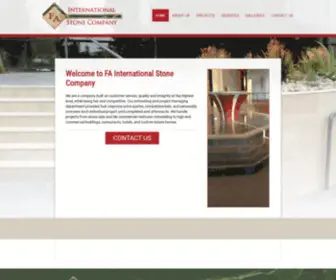 Fai-Stone.com(FA International Stone Company) Screenshot